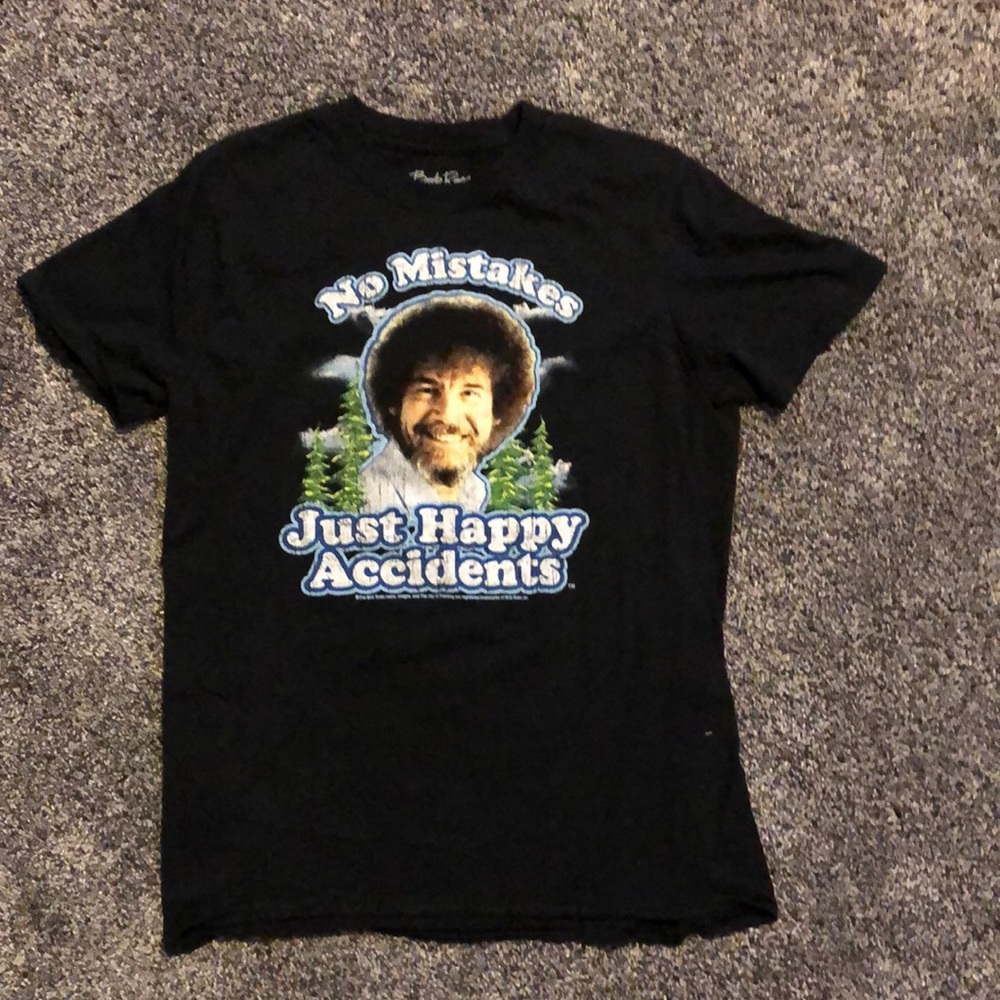 Bob Ross 100% cotton tee